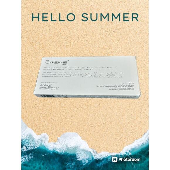 The Creme Shop 123 Smile Shading Cream Trio in Deep Brand New In Box Contour - Picture 2 of 2